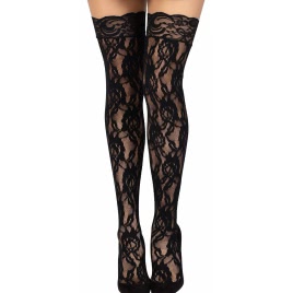 Dresuri Leg Avenue Rose Lace Negru