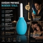 Duș Anal 310 ml cu 8 Jeturi și Duză Din silicon