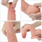 Dildo cu Ventuză Dual Layered
