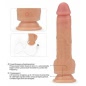 Vibrator Dual Layered Rotating Nature Penis Natural