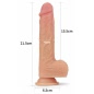 Vibrator Dual Layered Rotating Nature Penis Natural