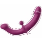 Vibrator Dual Punctul G — 10 Moduri, 2 Motoare, Reîncărcabil Mov