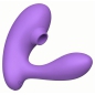 DuoVibe I Vibrator Air Punctul G Mov 9+9 Moduri, Reîncărcabil