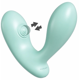 DuoVibe II – Vibrator punct G cu Tapping, 9 Moduri, Reîncărcabil
