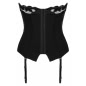 Corset Obsessive Editya Negru XS-S