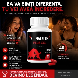 Pastile Potență El Matador Plus XXL 30 buc