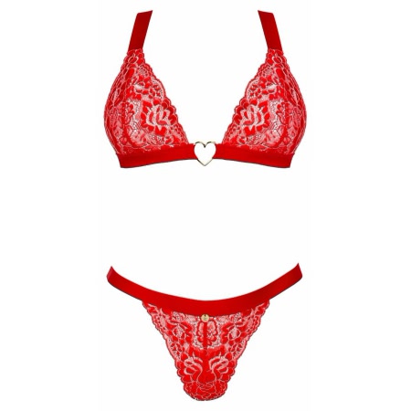 Set Obsessive Elianes 2 Piese Roșu XS-S