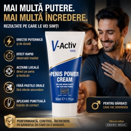 Cremă pentru Erecție V-Activ Penis Power cu Ginkgo 50 ml