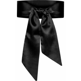 Eșarfă Erotică Obsessive pentru Legat la Ochi Negru