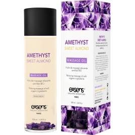 Exsens Amethyst – Ulei De Masaj Organic Migdale Dulci 100 ml