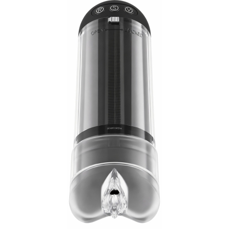 Extender Vibrating Penis Pump Transparent