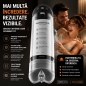 Extender Vibrating Penis Pump Transparent