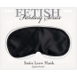 Fetish Satin Love Mask Negru