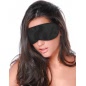 Fetish Satin Love Mask Negru