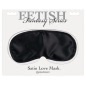 Fetish Satin Love Mask Negru