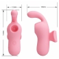 Finger Magic Fairy Suctor Clitoral Purtabil 10+10 Moduri Roz