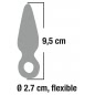 Finger Plug Transparent