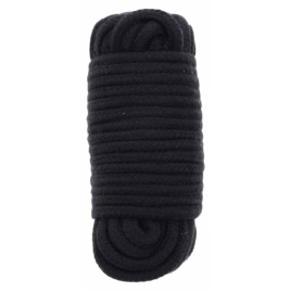 Franghie Bondage 10m Neagra Bumbac pe xBazar