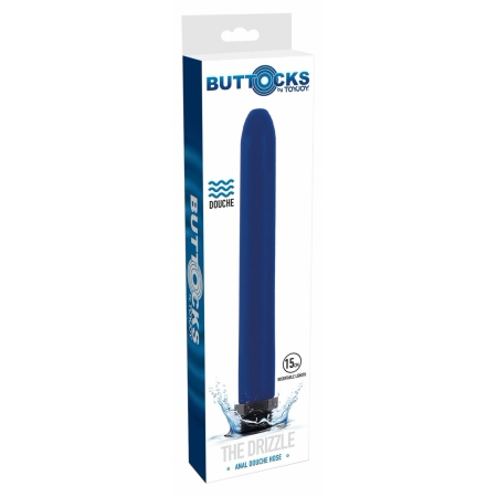 Furtun Igienic ToyJoy Drizzle 15 cm — curățare Anală Albastru