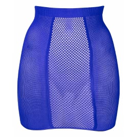 Fusta Le Desir High-Waist Fishnet Albastru pe xBazar