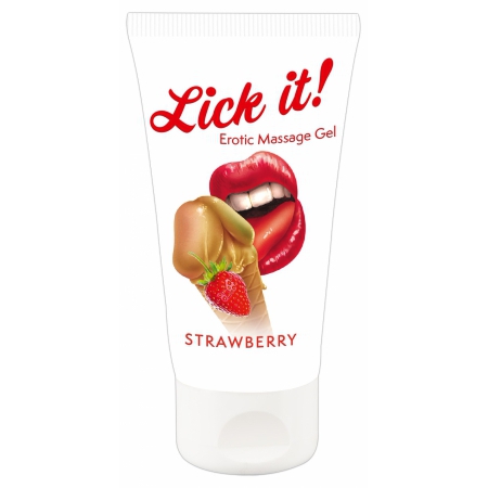 Gel Lick it! Strawberry 50 ml