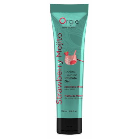 Gel Lubrifiant cu Aromă Strawberry Mojito Orgie 100 ml