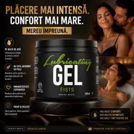 Lubrifiant Cobeco Fists pentru Sex Intens 500 ml