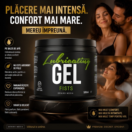 Lubrifiant Cobeco Fists pentru Sex Intens 500 ml