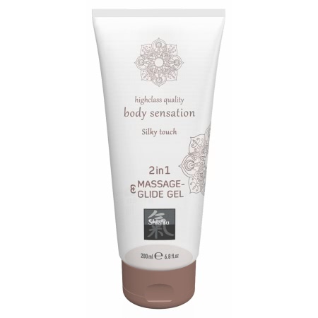 Gel Massage And Glide 2 in 1 Silky Touch 200ml