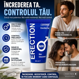 Gel Erecție Cupid Labs Mr. Erection cu L-Arginină 60 ml
