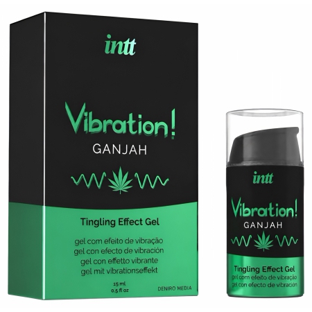 Gel Vibration Ganjah Airless Bottle 15ml