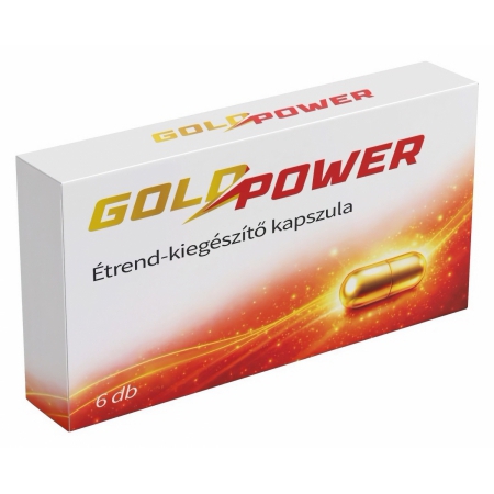 Gold Power 6 Capsule Putere Erectilă Rapidă Pills