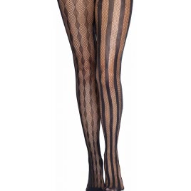 Dresuri Leg Avenue Harlequin Negru
