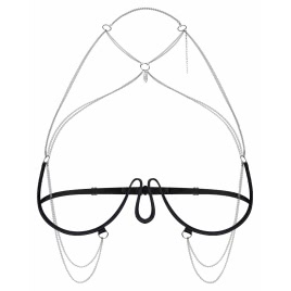 Harness Bra Obsessive Lustique Negru pe xBazar