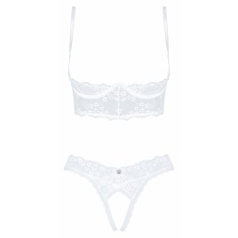 Set Obsessive Heavenlly Cupless Alb pe xBazar