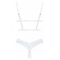 Set Obsessive Heavenlly Cupless Alb XL-2XL