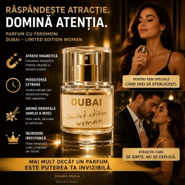 Parfum cu Feromoni Dubai pentru Femei cu Vanilie 30 ml