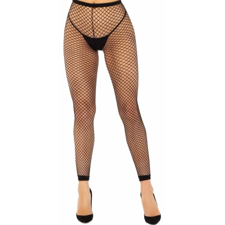 Dresuri Leg Avenue Industrial Net Footless Negru XS-L