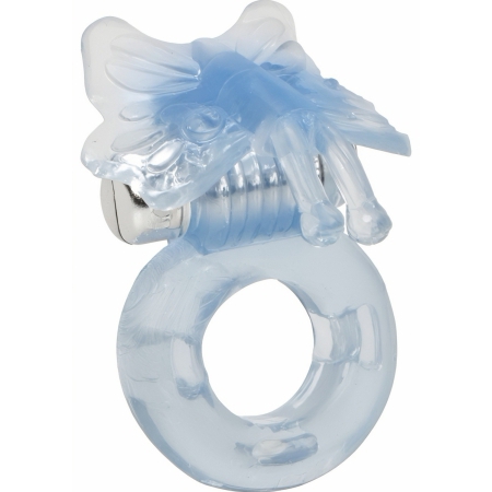 Inel Penis Basic Essentials Butterfly Enhancer Albastru