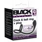 Inel Penis Black Velvets 3 In 1 Negru