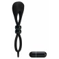 Inel Penis Cu Vibrații Pretty Love Locker Negru