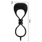 Inel Penis Cu Vibrații Pretty Love Locker Negru