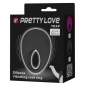 Inel Penis Cu Vibrații Pretty Love Trap Negru
