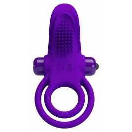 Inel pentru Penis Pretty Love cu Stimulator de Clitoris