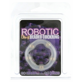 Inel Penis Robotic Beaded cu Bile pentru Erecție