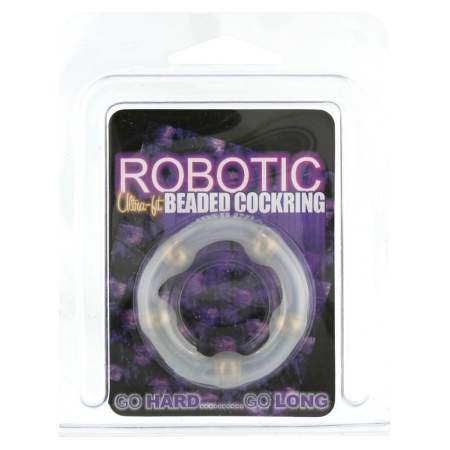 Inel Penis Robotic Beaded cu Bile pentru Erecție