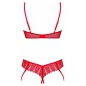 Set Obsessive Ingridia Decupat Rosu XS-S