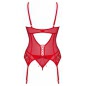 Corset Obsessive Ingridia Rosu XS-S