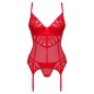 Corset Obsessive Ingridia Roșu XS-S