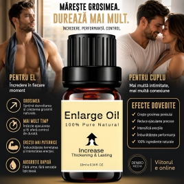 Ulei Enlarge pentru Penis Mai Mare și Mai Gros